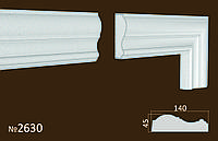 Фасадное обрамление из пенопласта. Молдинги на фасад 140*45 мм