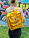 Рюкзак Fjallraven Kanken Classic Yellow, фото 3