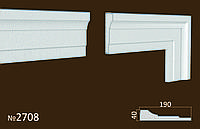 Фасадное обрамление из пенопласта. Молдинги на фасад 190*40 мм