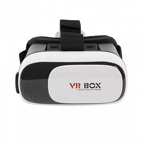 Окуляри віртуальної реальності VR BOX з пультом (White Black) | 3D-шолом віртуальної реальності