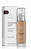 Корректирующий СС крем средний тон - Holy Land Cosmetics Age Defense CC Cream medium SPF-50, 50 мл