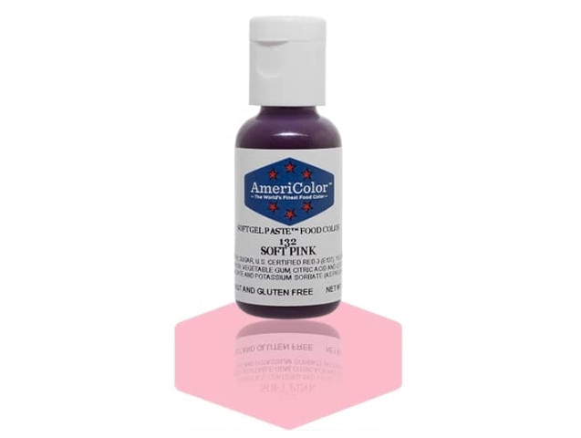 Барвник гелевий Americolor М'який Рожевий (Soft pink)