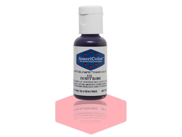 Барвник гелевий Americolor Попеляста троянда (Dusty Rose)