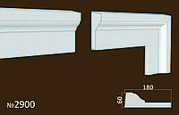 Фасадное обрамление из пенопласта. Молдинги на фасад 180*60 мм