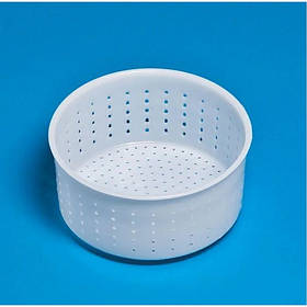 Форма для сиру "Кругла" d-12,5 х 11,5 h-7 см вихід продукції до 0,4 - 0,7 кг. пластикова Консенсус