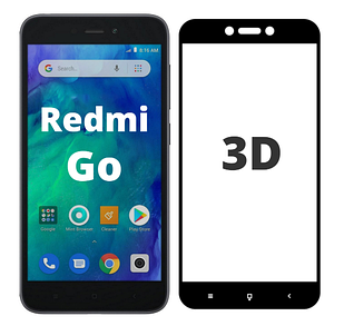 Захисне скло 3D для Xiaomi Redmi Go (ксиомі сяоми редмі гоу)