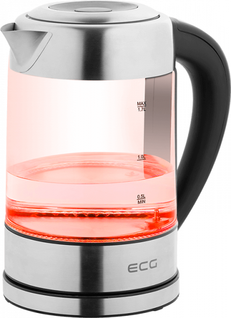 Чайник ECG RK 1777 Colore меняет цвет в зависимости от температуры