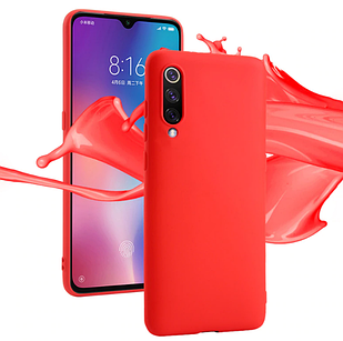 Чохол силіконовий для Samsung Galaxy M20 М205 червоний (Самсунг М20)