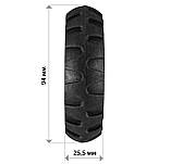 Колесо для валізи К-010 94 мм., фото 2