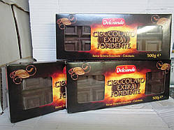Чорний Шоколад "Cioccolato Extra Fondente" 500 г