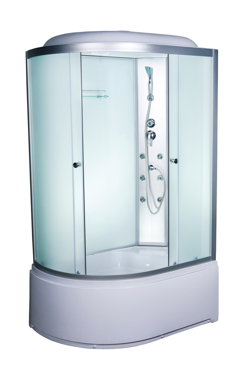 Душовий бокс VIVIA 81 R W RC 120x80x215 глибокий піддон, фото 1