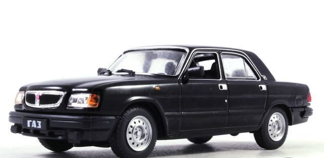 Автолегенди №189 ГАЗ-3110 «Волга» вишневий | Колекційна модель 1:43 | DeAgostini