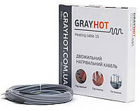 Двожильний нагрівальний кабель GrayHot -15 186W (13м)