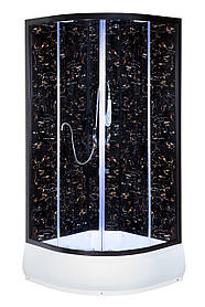 Душовий бокс Vivia TKF 90-30 BP Веном BG