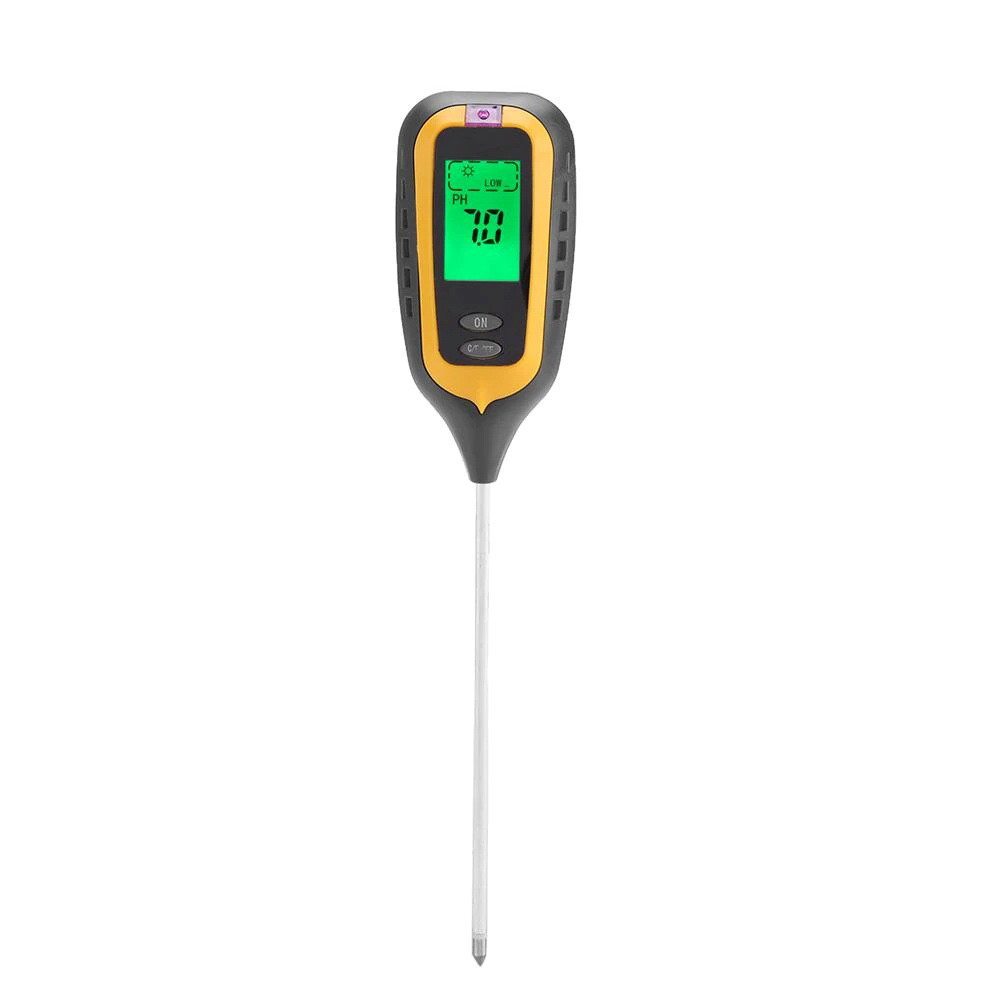 Анализатор грунта 4 в 1 KC300B (pH-метр, люксметр, влагомер, термометр) - фото 1 - id-p748440543