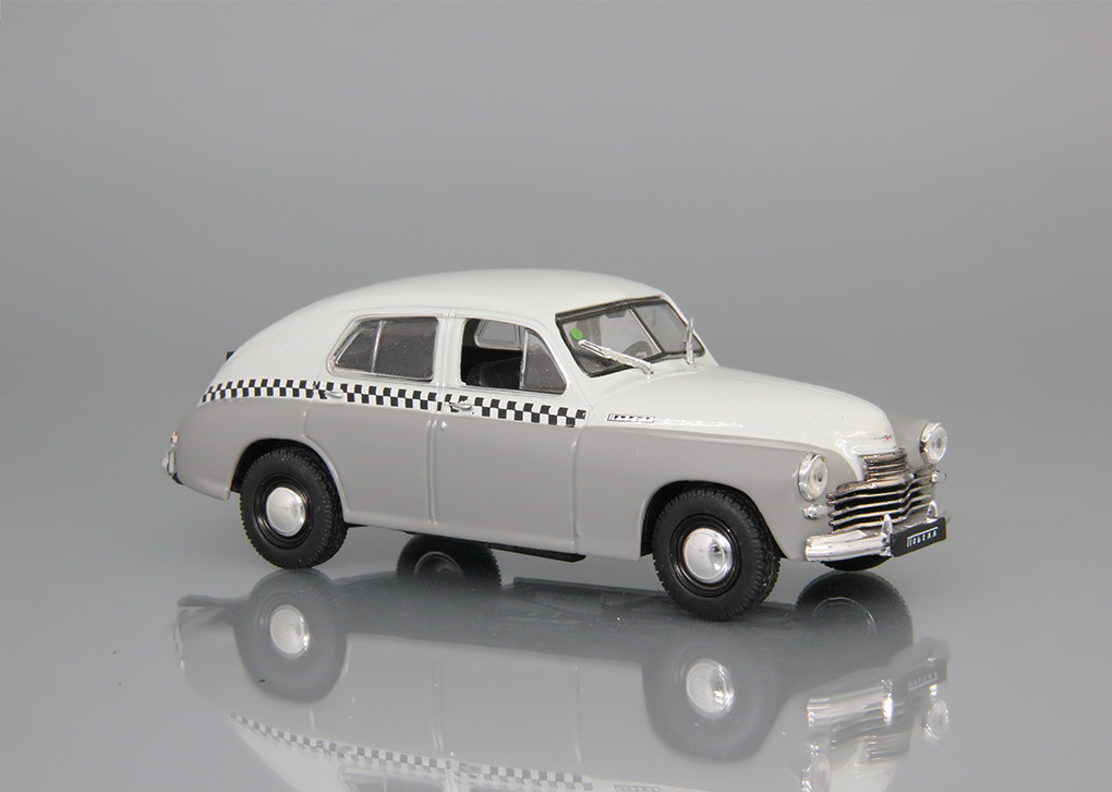 Автолегенди №185 ГАЗ-20 «Перемога» сірий | Колекційна модель 1:43 | DeAgostini