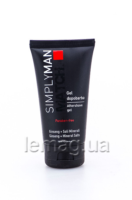 Nouvelle Simply MAN AFTER SHAVE GEL Гель після гоління, 75 мл