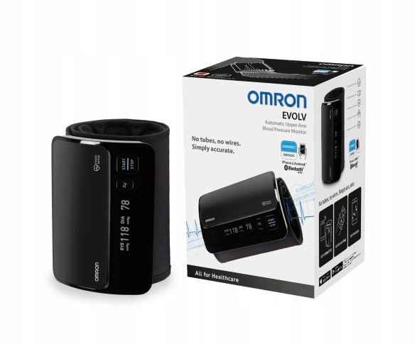 Автоматичний тонометр OMRON EVOLV (НЬОМУ-7600T-E) на плече гарантія 5 років
