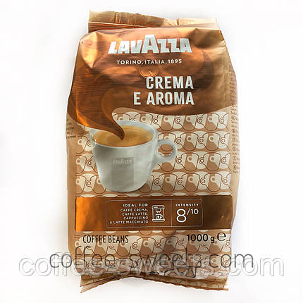 Зерновий кави Lavazza Crema e Aroma 1 кг, фото 2