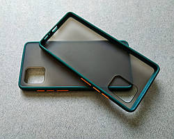 Матовий протиударний чохол для Samsung Galaxy S10 Lite зелений