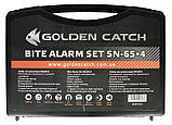 Golden Catch SN-65*4, 4 + 1 набір електронних сигналізаторів клювання, фото 4