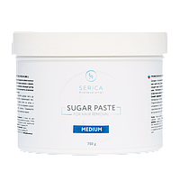 СЕРЕДНЯ 750 г цукрова паста для епіляції Serica