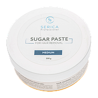 СЕРЕДНЯ 350 г цукрова паста для епіляції Serica