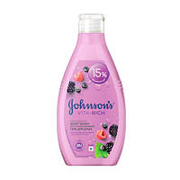 Гель для душа Johnson s Body Care Vita-Rich Replenishing Body Wash Восстанавливающий с экстрактом малины, 750