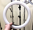 Кільцева LED лампа RING FILL LIGHT LC-330 діаметр 33см, живлення usb, Кільцева селфи лампа, фото 8