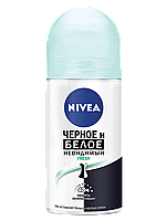 Nivea Шариковый дезодорант-антиперспирант черное белое невидимый Fresh нивея дезодорант женский жіночій нівея