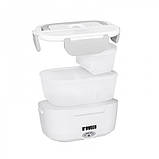 Ланч-бокс з підігрівом Noveen LB310 Grey, 230 В, фото 2