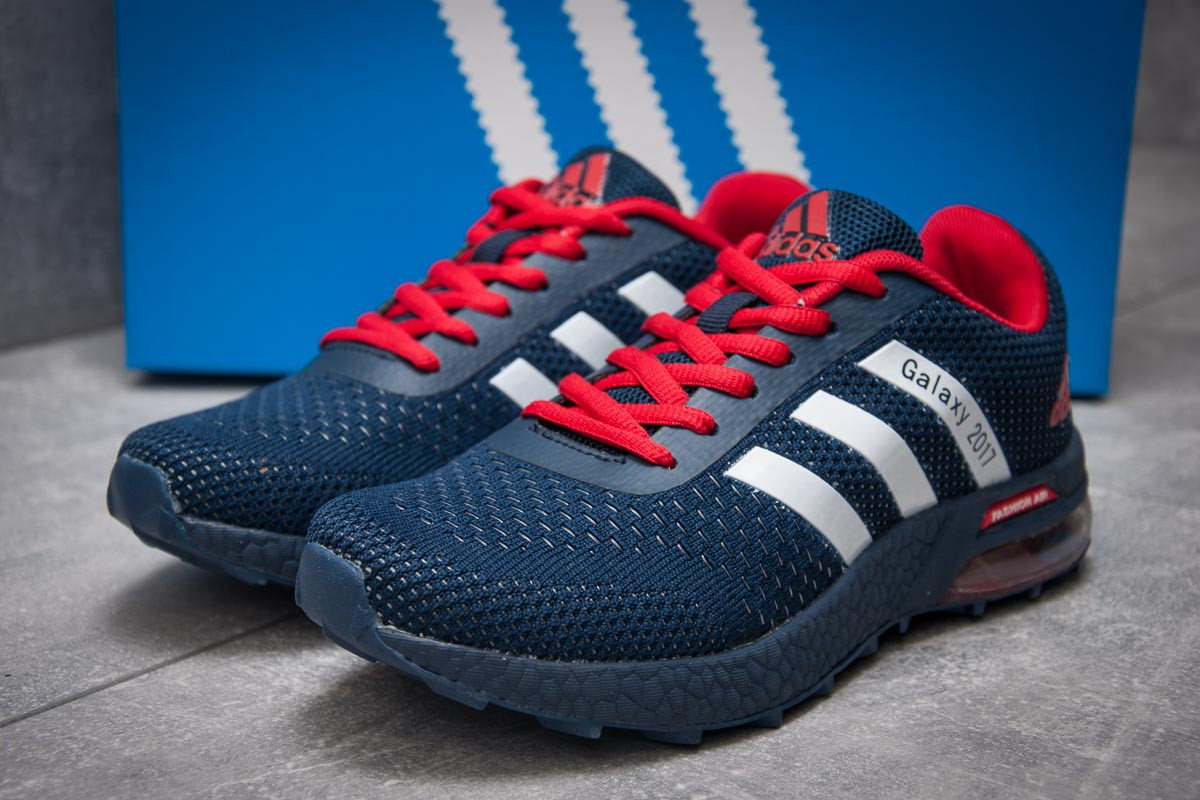 Кросівки жіночі 12802, Adidas Galaxy 2017, темно-сині, < 36> р. 36-22,9см., фото 1