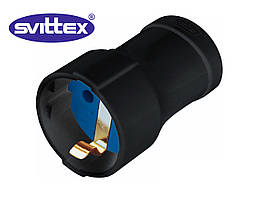 Розетка штепсельна переносна із заземленням "SVITTEX"