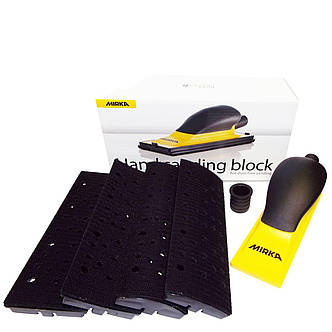 Комплект ручного шліфувального блоку 70 x 198 мм 40 отв. Mirka (8391520111), фото 1