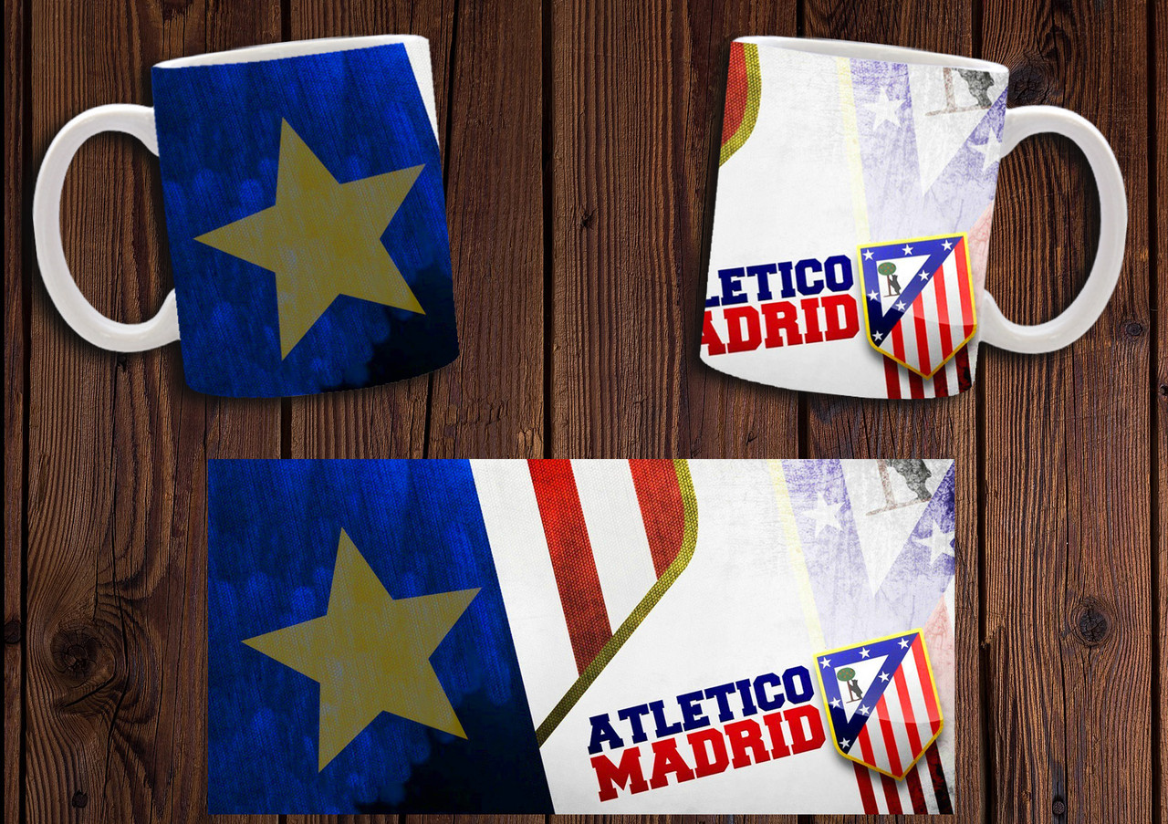 Чашка "ФК Атлетіко Мадрид" / Кружка "Atletico Madrid" №1