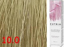 Cutrin Aurora Permanent Color — Амміачна фарба для волосся 10.0 Природний блондин, 60 мл