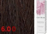 Cutrin Aurora Permanent Color - Аміачна фарба для волосся 6.00 NEW Інтенсивний темний блондин, 60 мл