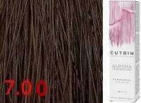 Cutrin Aurora Permanent Color - Аміачна фарба для волосся 7.00 NEW Інтенсивний блондин, 60 мл