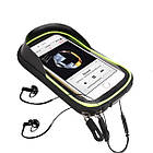 Велосипедна сумка B-Soul велосумка на раму зелена, фото 2