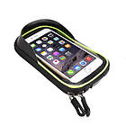 Велосипедна сумка B-Soul велосумка на раму зелена, фото 4