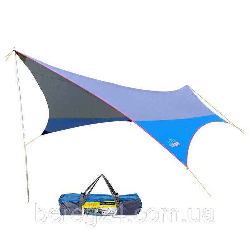 Тент для пляжу GreenCamp 0886B синій