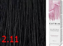 Cutrin Aurora Permanent Color - Аміачна фарба для волосся 2.11 Спектролит, 60 мл