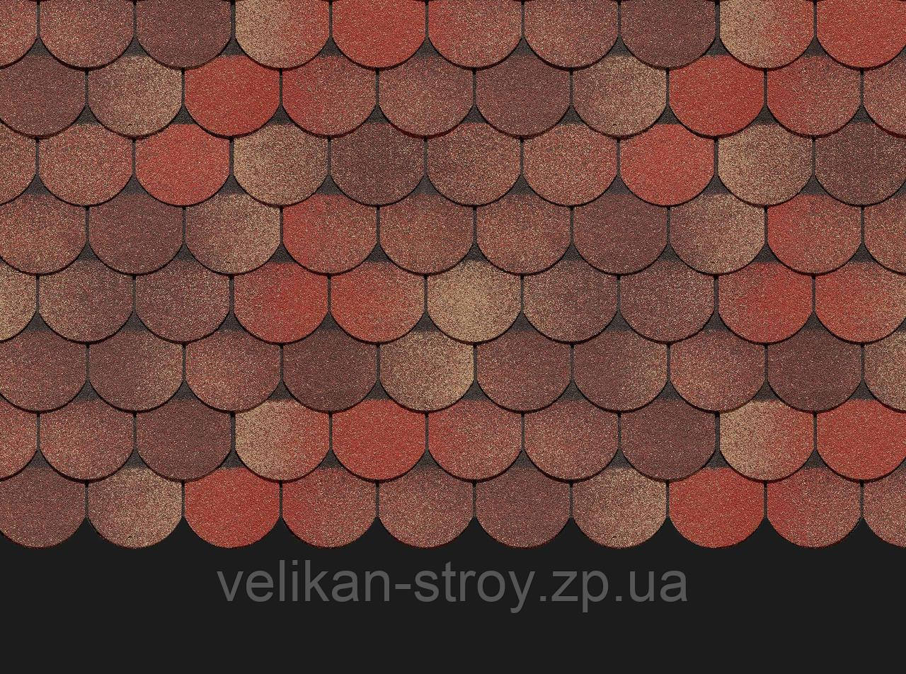 Бітумова черепиця Docke Pie Л'єж Серія Premium Мускат
