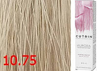 Cutrin Aurora Permanent Color - Аммиачная краска для волос 10.75 Шампанское, 60 мл