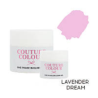 Однофазный гель Couture Colour 1-phase Builder Gel Lavender dream (лавандовый с мелкими блестками), 50ml