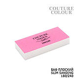 Баф брусок біло-рожевий Couture Colour, 180/240 grit