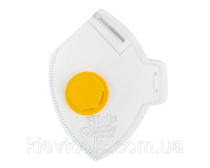 Респіратор FFP-2D Неон-2К з клапаном жовтий  ДСТУ EN149:2003