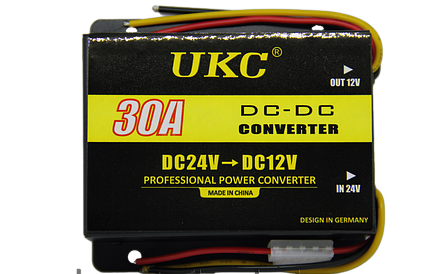 Перетворювач авто (інвертор) DC/DC 24v — 12v 30A, фото 3