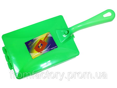 Ручний пилосос/щітка на роликах пластмасова з ручкою 10.5х15см:Зелений, фото 2