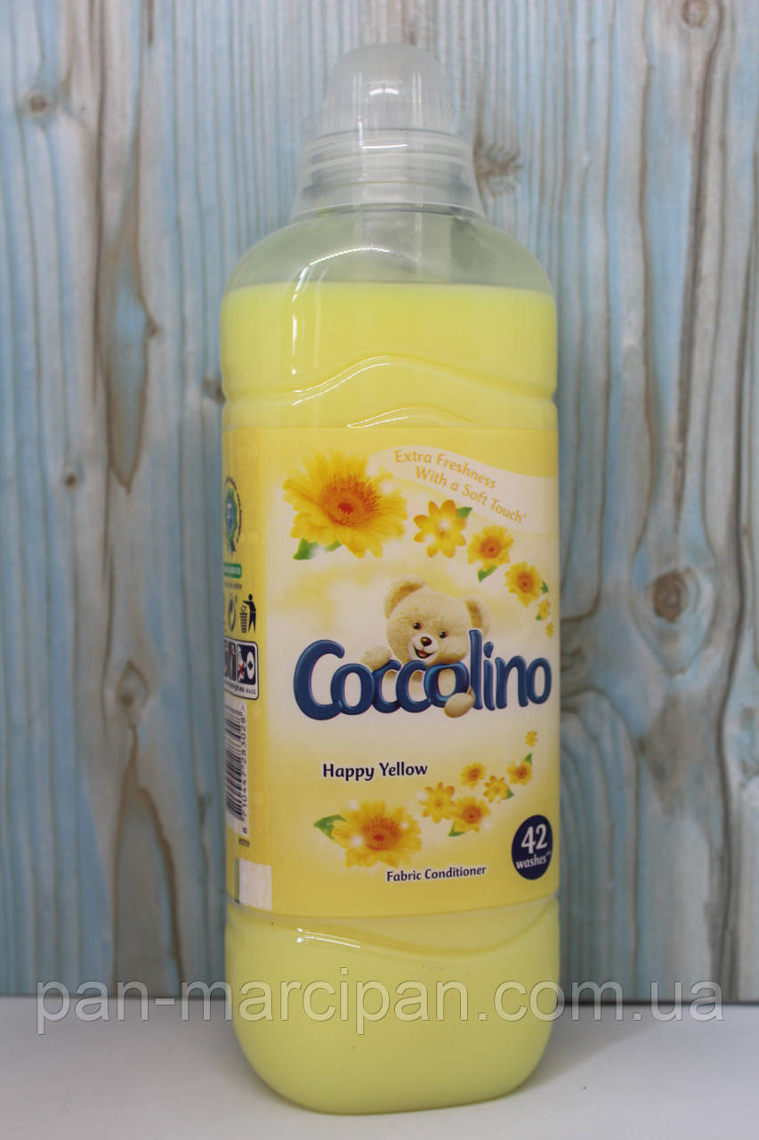 Ополіскувач Coccolino Happy Yellow 1050 мл (42 пр)